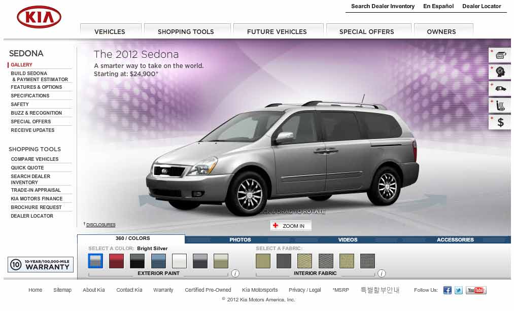 Kia Sedona: 8 фото