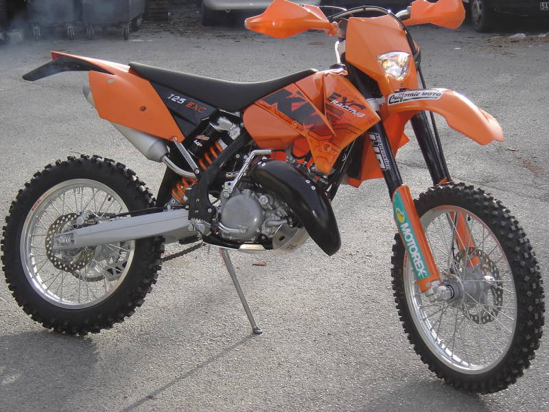 KTM 125 EXC: 11 фото