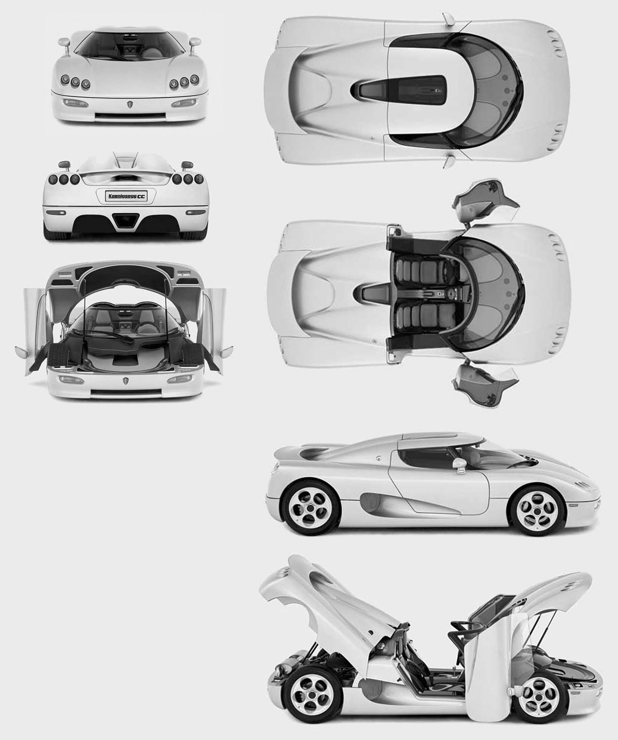 Koenigsegg CC: 3 фото